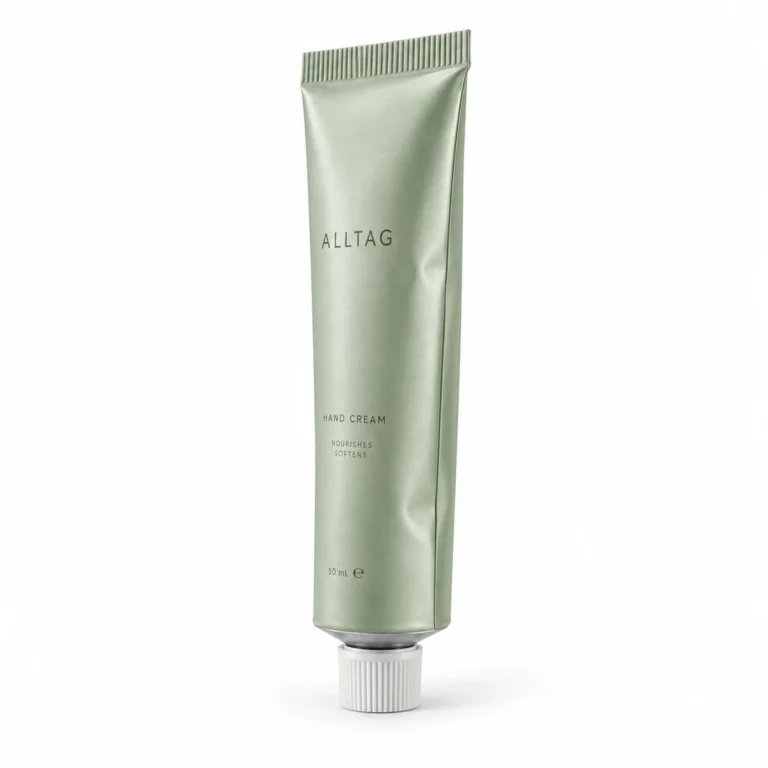 Handcreme Alltag – zweite Ansicht auf weißem Hintergrund